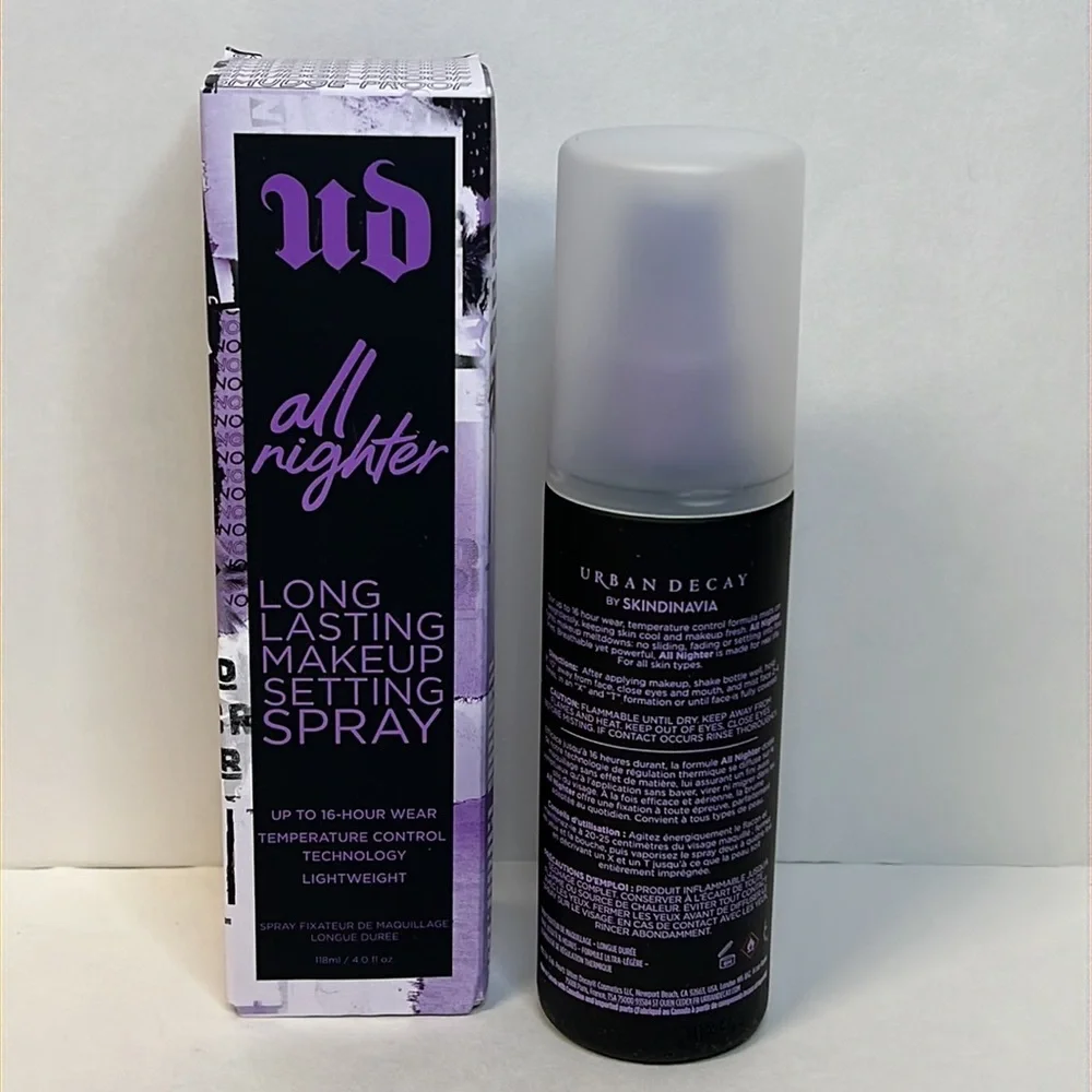 Urban Decay Allnighter Long Lasting Makeup Setting Spray 4oz